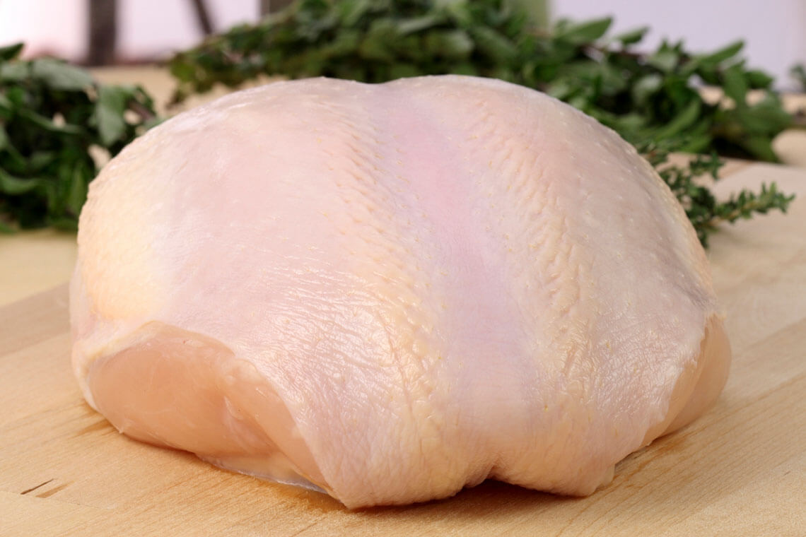 Turkey Breast, Bone In, Raw - Northwest Meat Company